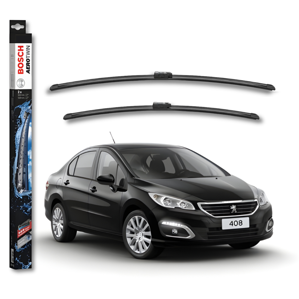 Par Palheta Bosch Aerotwin Peugeot 408 Limited 2.0 2011-2016