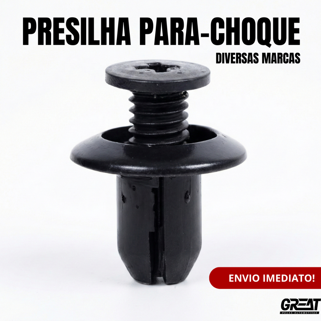 Grampos Presilha Para-Choque Tucson I30 Hb20 Azera Ix35