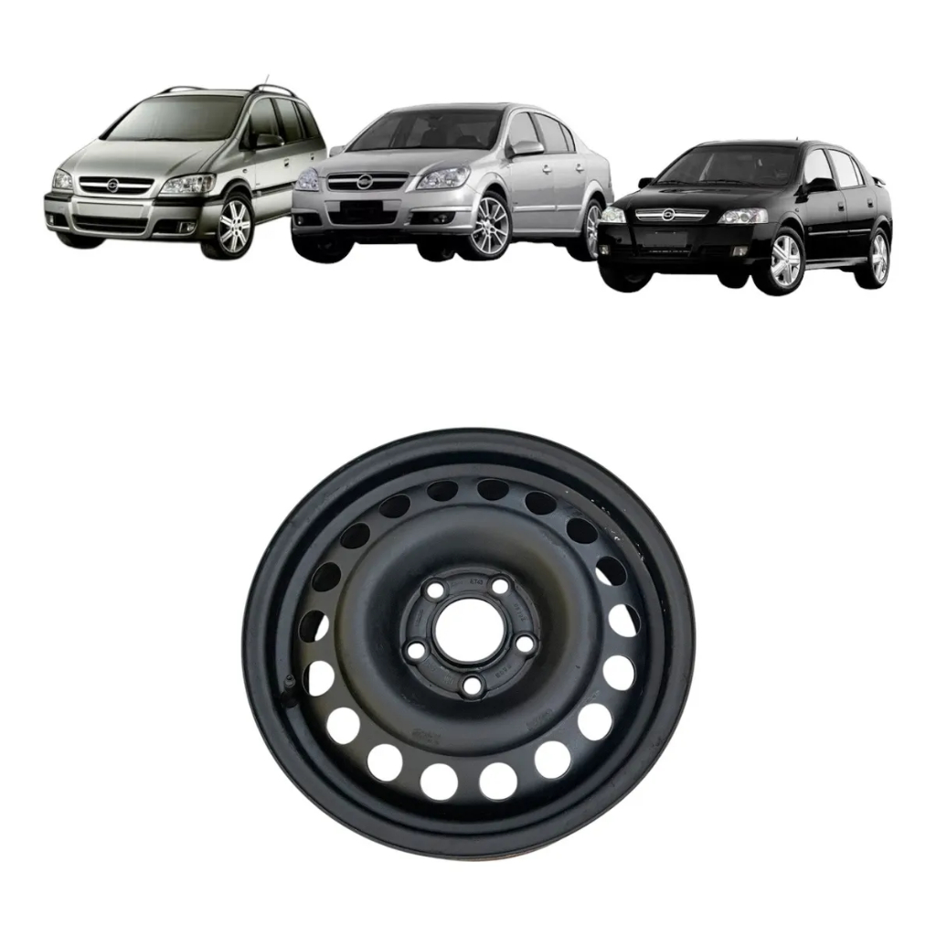 Roda Ferro Original Gm Zafira Omega Australiano Astra Cd 5x110 (5 Furos) Aro 15 Estepe ou Reposição!