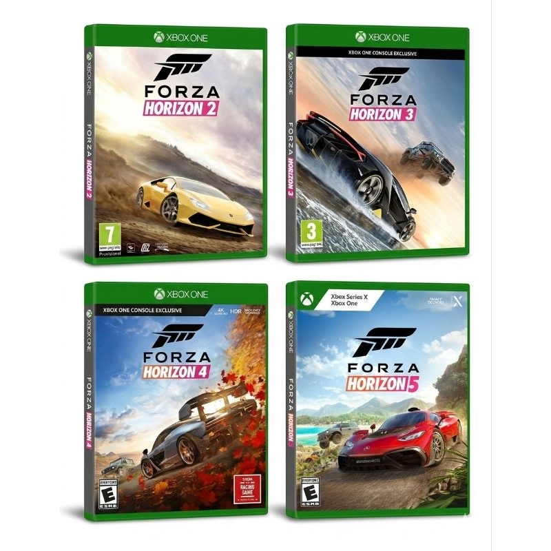 Forza Horizon 2, 3, 4, 5 Mídia Física Original - Testado e Funcionando 100%