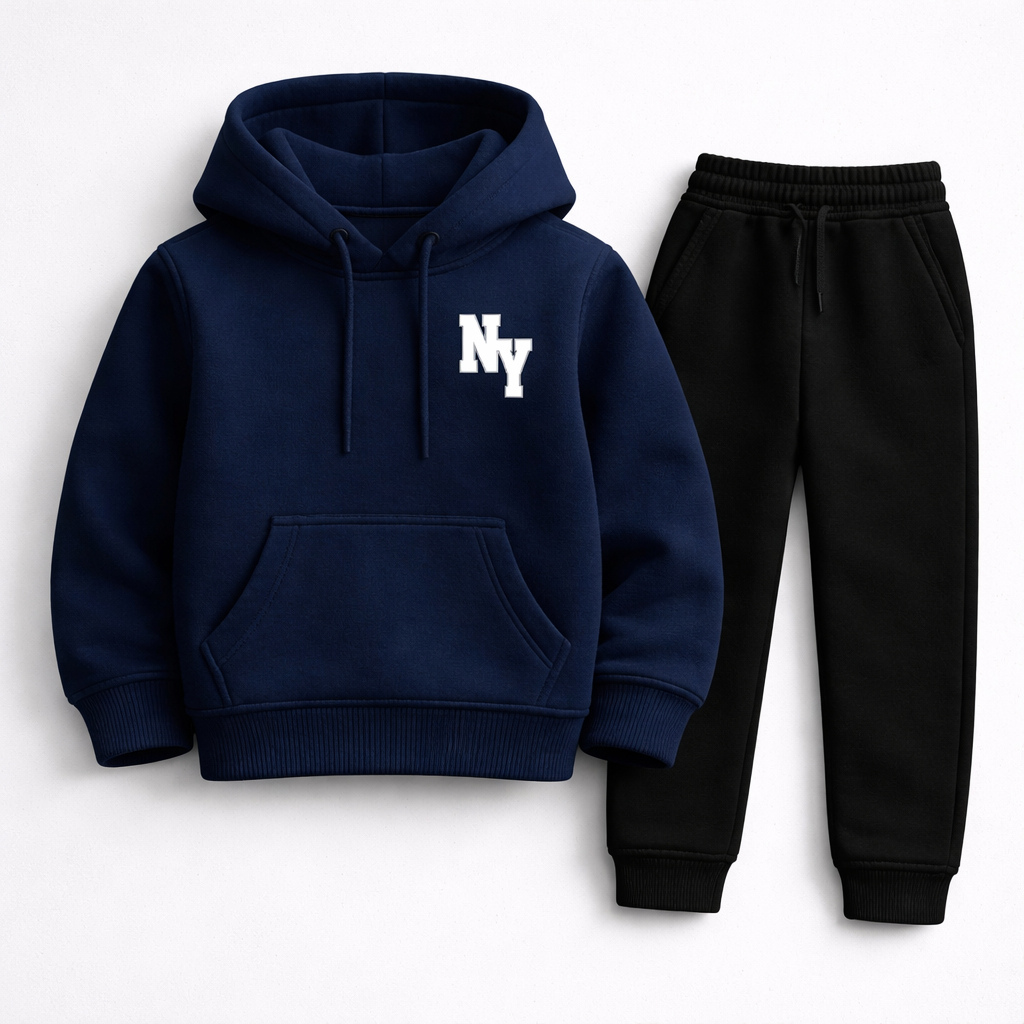 Conjunto  Masculino Infantil Moletom Infantil Masculino Estampado Blusa de Frio Flanelada