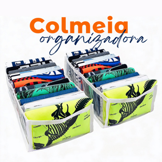 2 Colmeias Organizadoras de Armário e Gaveta para Camisetas e Bermudas em Oferta na Shopee