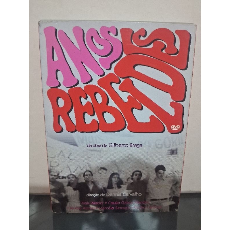 Minissérie Anos Rebeldes Gilberto Braga Dvd Original