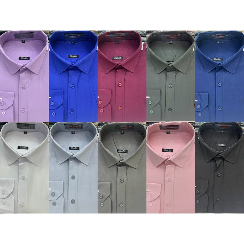 camisa social manga longa Lisa com elastano não amassa passa fácil em Oferta na Shopee