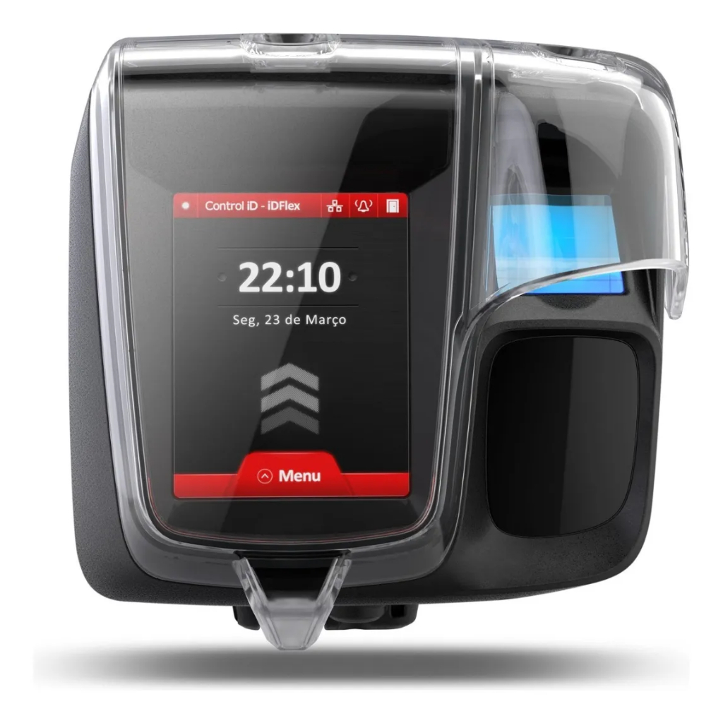 Controle de Acesso iDFlex IP65 Biométrico RFID 125kHz TCP/IP Control ID 200 mil Profissional