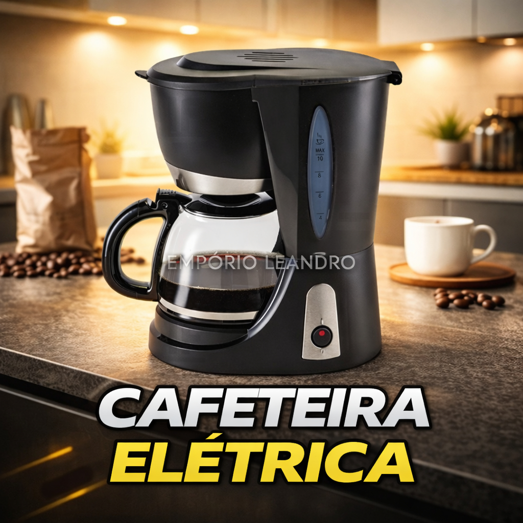 ☕ Cafeteira Elétrica 30 Xícaras | Máquina de Café Elétrica | Cafeteira Automática