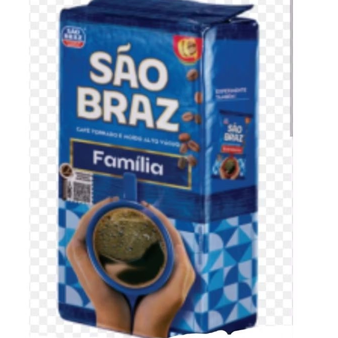 café são braz família 250g kit com 2 unidades