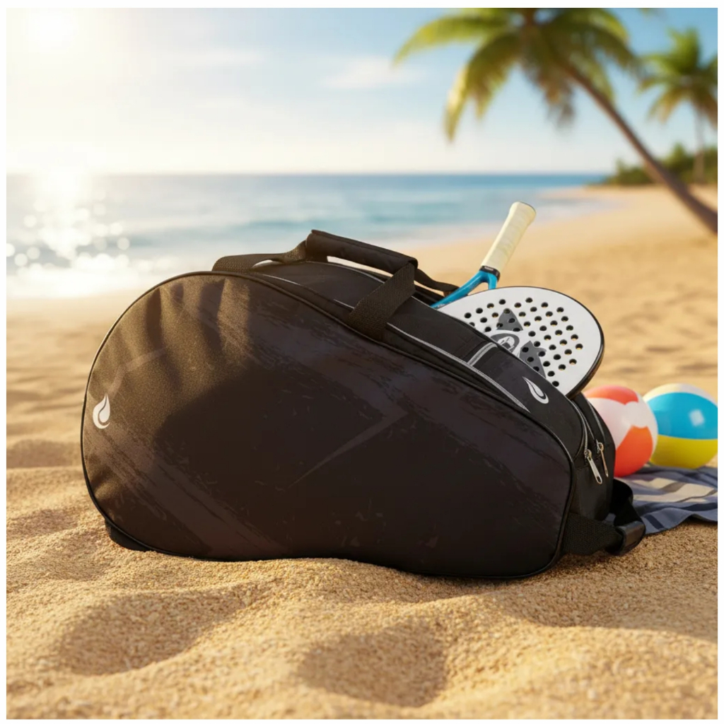 Raqueteira De Beach Tennis Bolsa Mochila Padel Praia Esporte