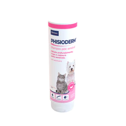 Shampoo Phisioderm Virbac Cães Gatos Pele Sensível 500 ml