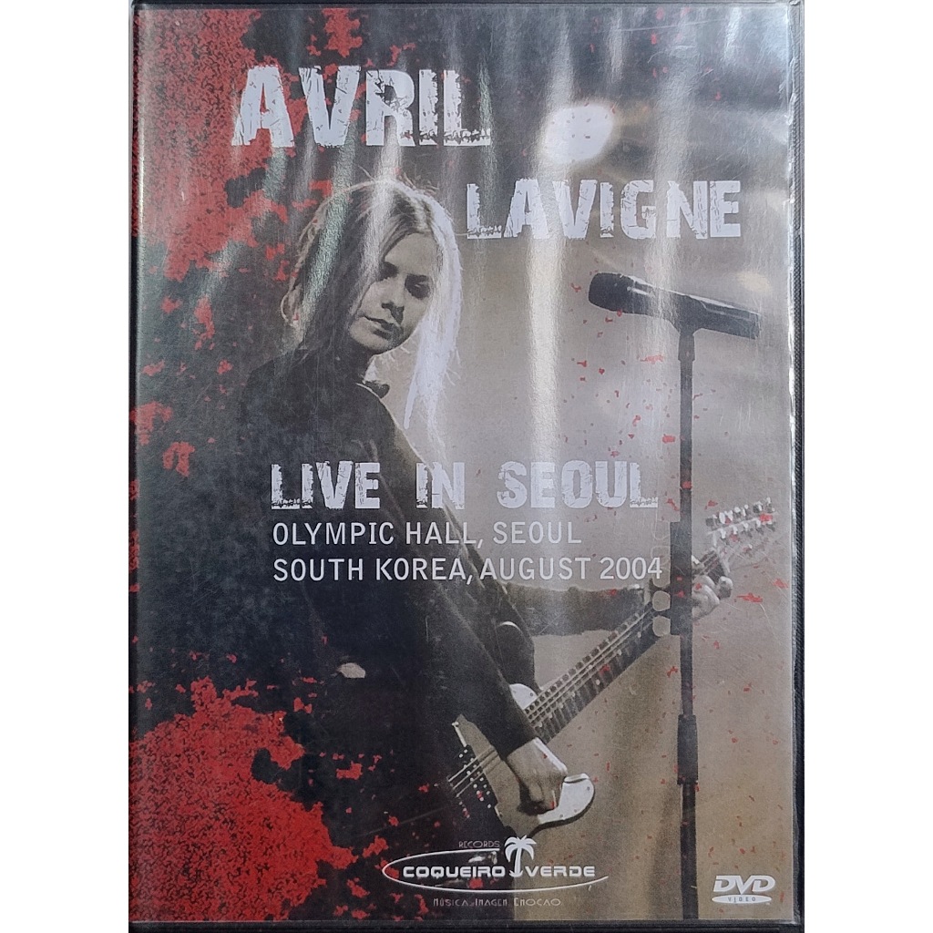 Dvd Avril Lavigne Live in Seoul Otimo Estado