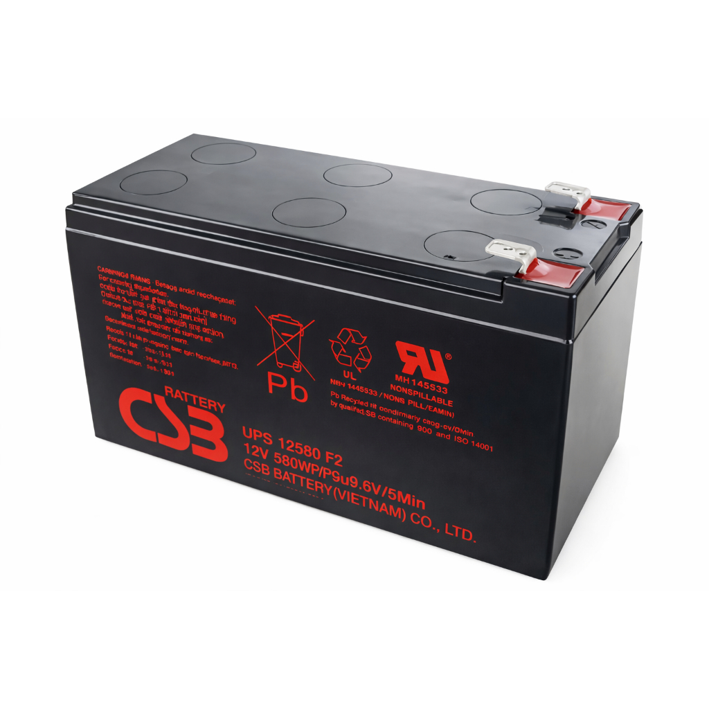 B@teria CSB 12580 9,5AH - Nobreaks (UPS), Alarme e segurança, CFTV