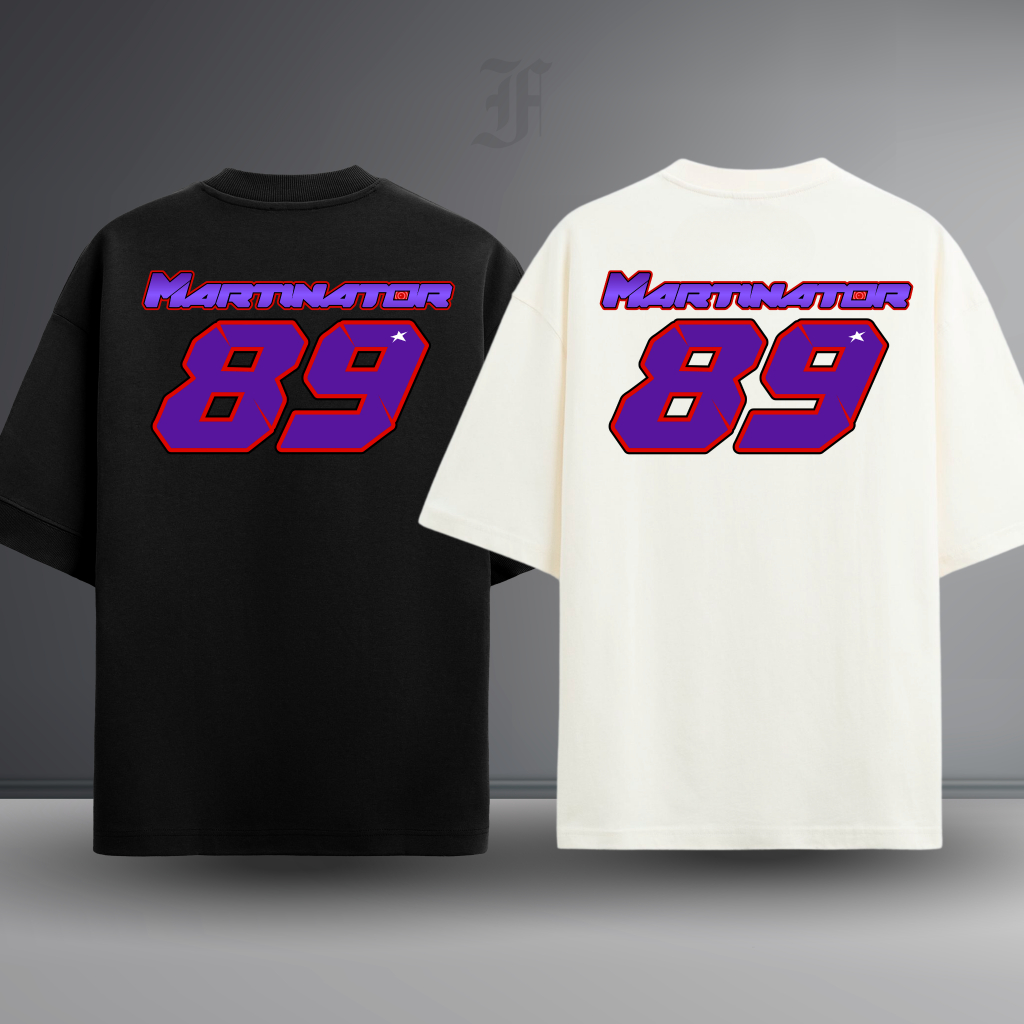 Camiseta Jorge Martin 89 Martinator  / MotoGP  - Suedine Premium