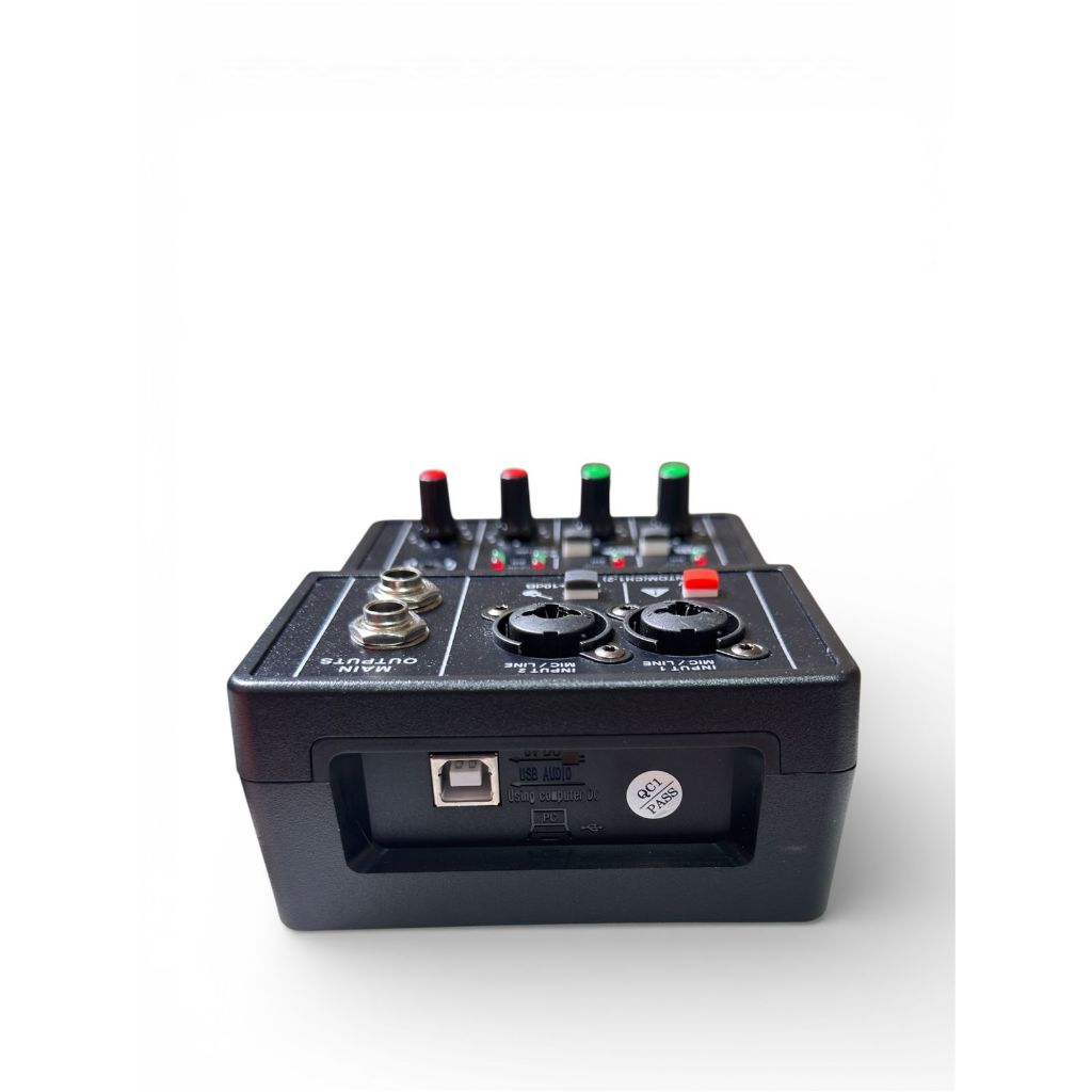 Mesa Som Profissional Console 2 Canais Gravação Computador — imagem 2 de 2