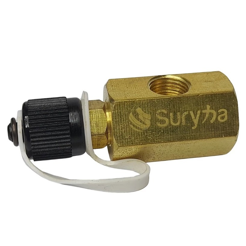Adaptador Universal para Vacuômetro Analógico - Bomba De Vácuo | Suryha 80150.133 Refrigeração Ar Condicionado