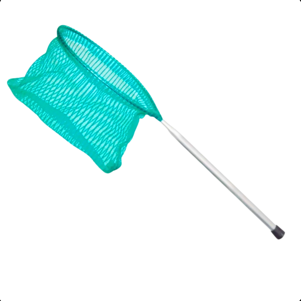Mini Passaguá Rede Pesca Coador Armadilha Redondo Alumínio Pega Viva Peixes Pequenos Viveiro Aquário
