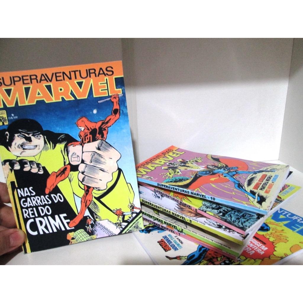 Gibis Superaventuras Marvel 06 ao 10 facsimile