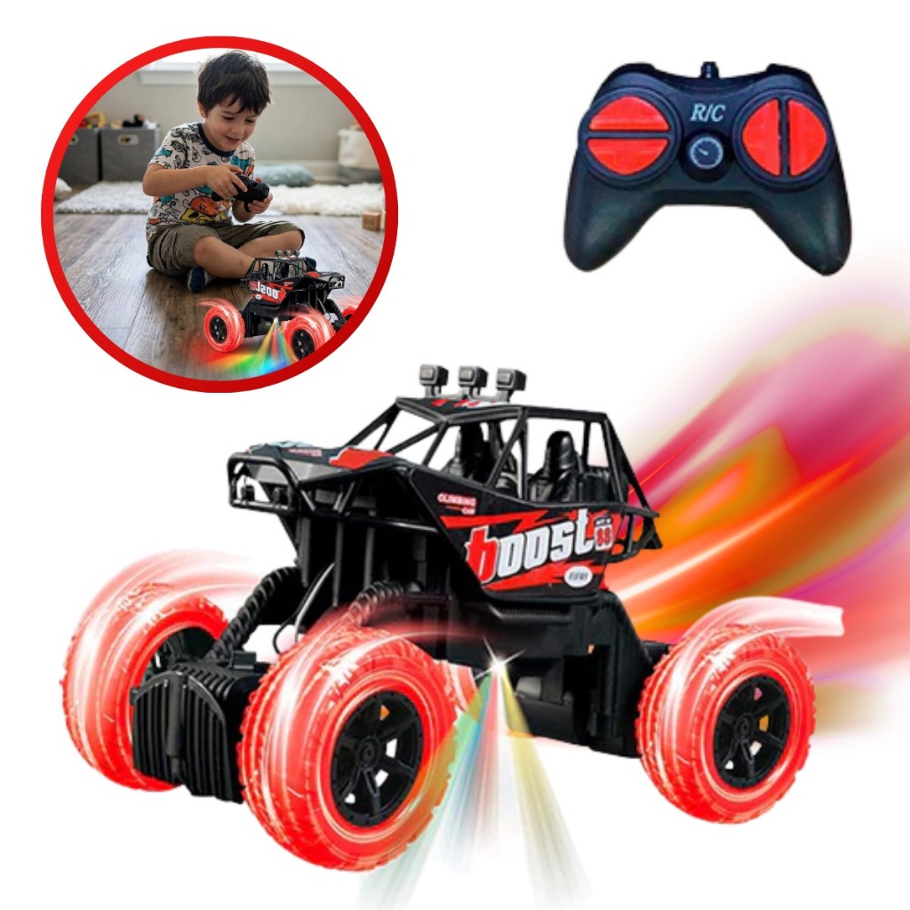 Carrinho Controle Remoto Buggy Monster Truck Jeep Off Road Rally Carro Brinquedo Kizumba em Oferta na Shopee
