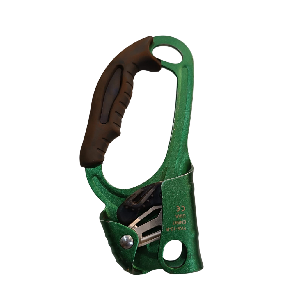 ASCENSOR TIPO BLOCANTE DIREITO ALPINISMO CORDA 8mm A 13mm