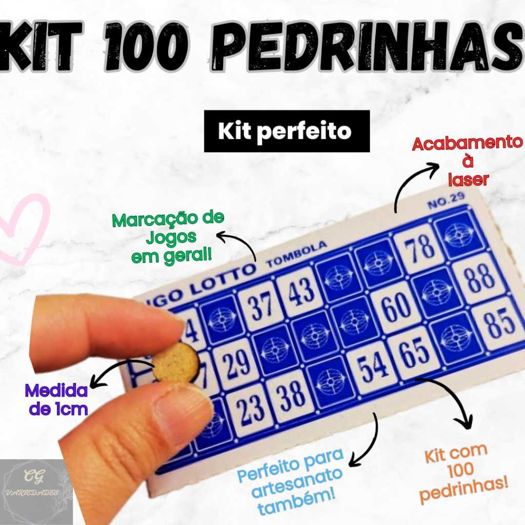KIT COM 100 Pedrinhas para Jogos de truco, bingo e outros Jogos marcadores de jogos em Oferta na Shopee