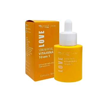 Sérum Facial Vitamina C 10 em 1 Max Love Lançamento