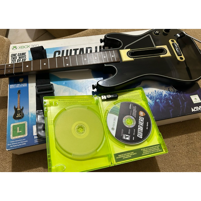 Guitarra Guitar Hero Live Xbox 360 completa