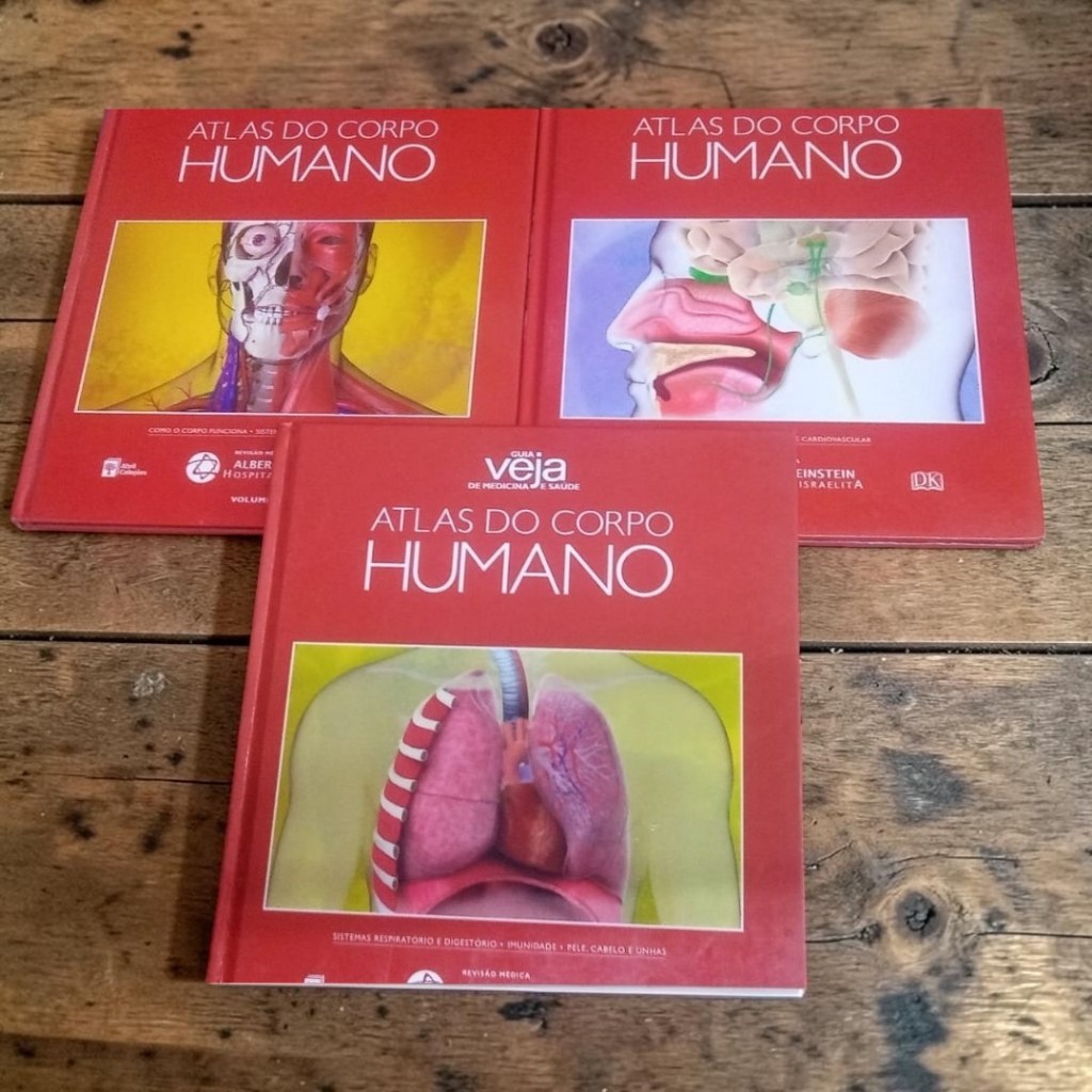 Atlas Do Corpo Humano = Volume 1, 2, E 3 - Medicina E Saude