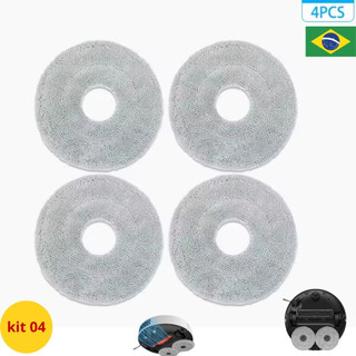 Almofada De Esfregão A Vácuo Robô Para Ecovacs Xiaomi Roborock X20 + S20 + Plus Max Pro 4 mop robo