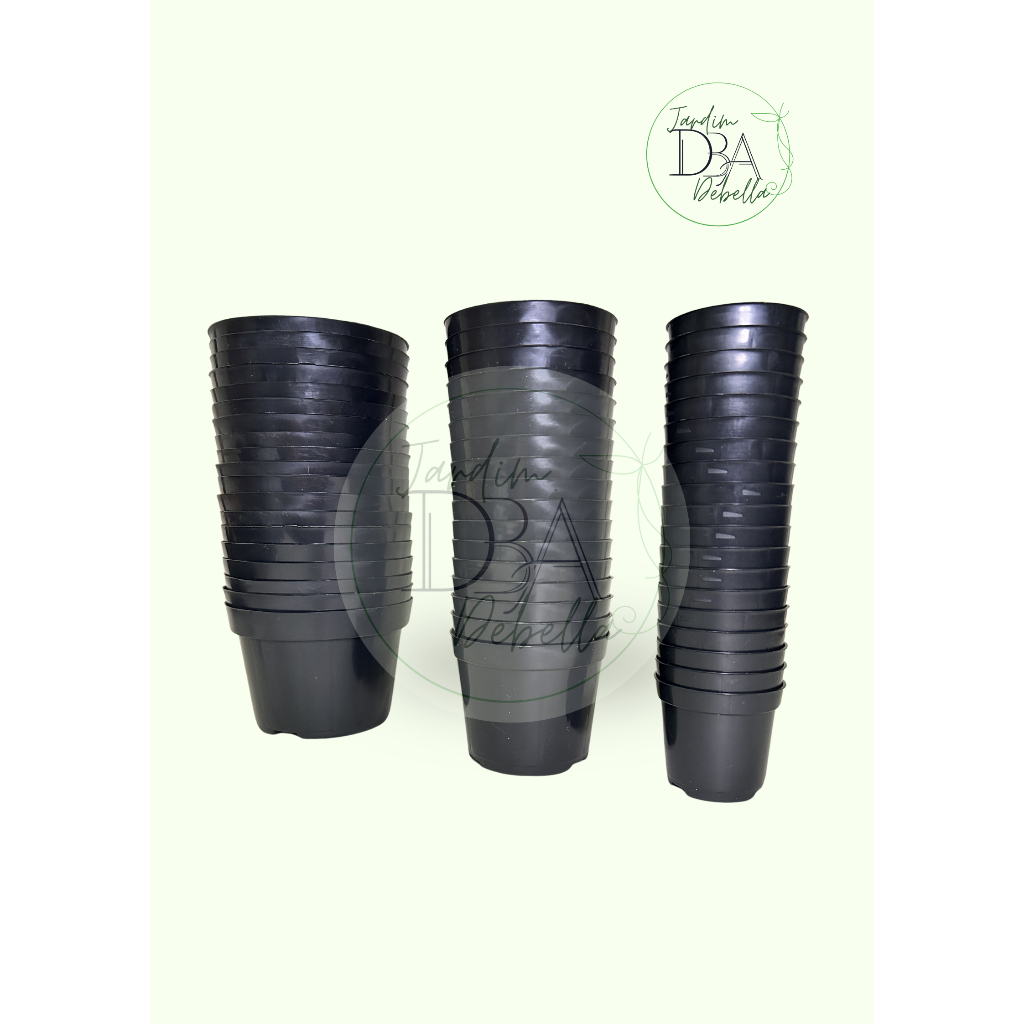 kit 60 vasos para suculentas e cactos (Pote 11, pote 9, pote 6)