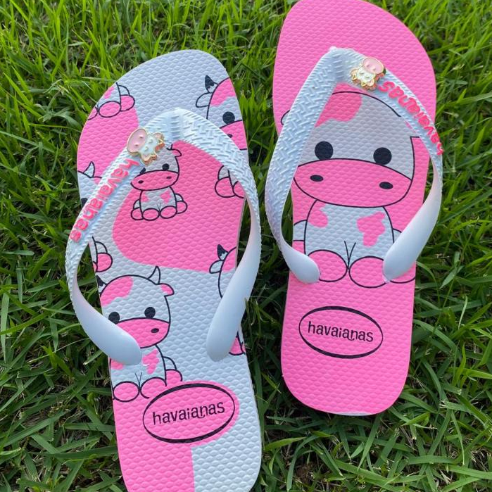 Chinelo Feminino Adulto 34/40 Confortável Estampado e Colorido  Antiderrapante Super Barato