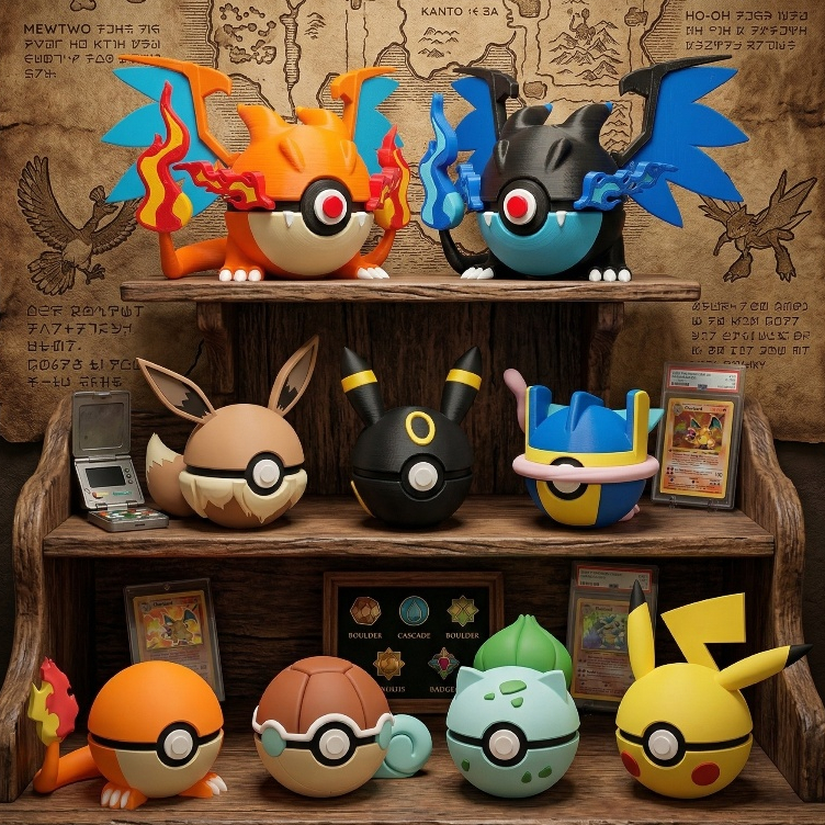 Mini Pokébola Pokémon  Poké Ball - Decorativa