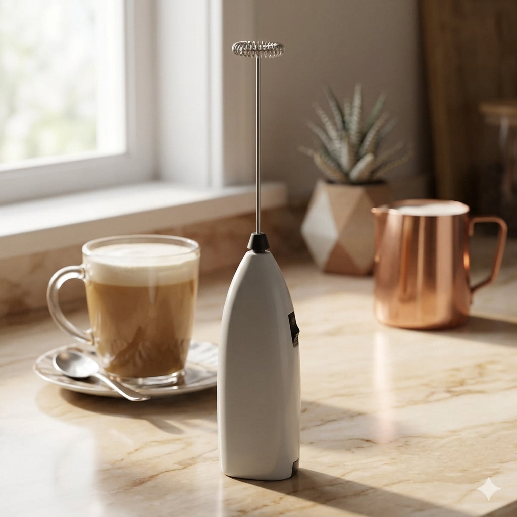 Mini Misturador de Bebidas 20cm Mixer Manual Portátil mix