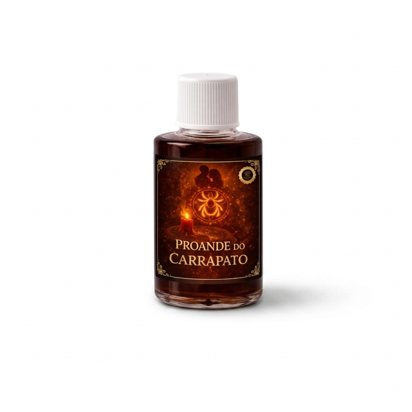 PERFUME ATRATIVO PROANDE DO CARRAPATO 10ml — Gruda e não solta, chiclete pegajoso, Coladinho, Agarradinho