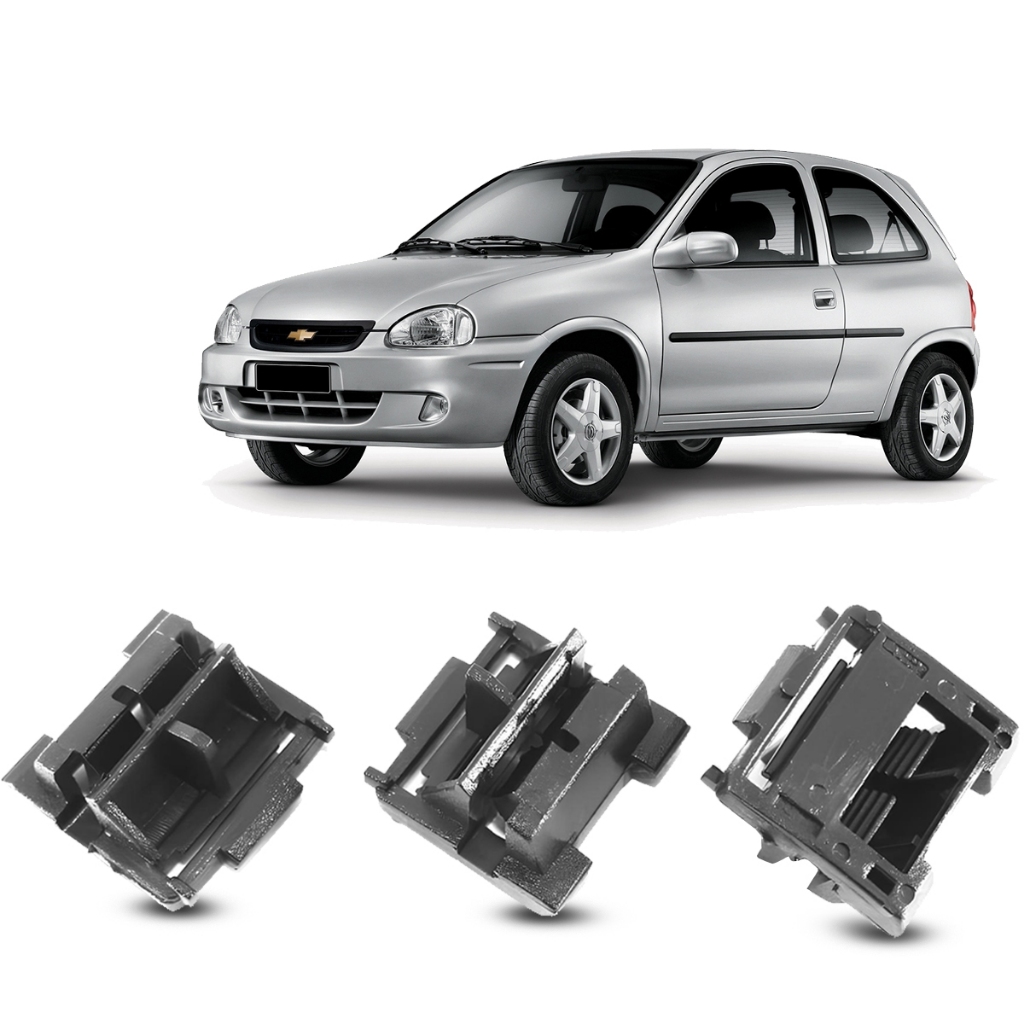 10 Trava Presilha Grampo Friso Teto Corsa 94 A 2001 Preto