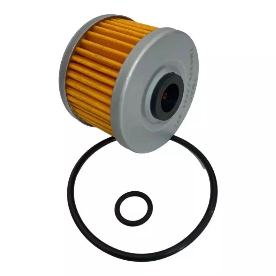 Kit 5 Filtro De Óleo Honda Cbx 250 Twister Cb300 Xr 250 Xre 300 CB 250f (C/Anel Oring) — imagem 2 de 2