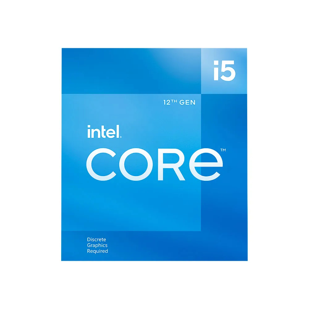 Processador Intel Core i5-12400F 12ª Geração 6 Núcleos 12 Threads 4.4GHz Turbo LGA1700 BX8071512400F