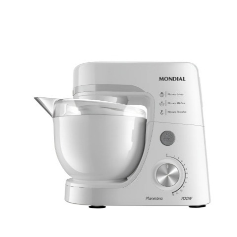 Batedeira Planetária Mondial 700W Branco 220V