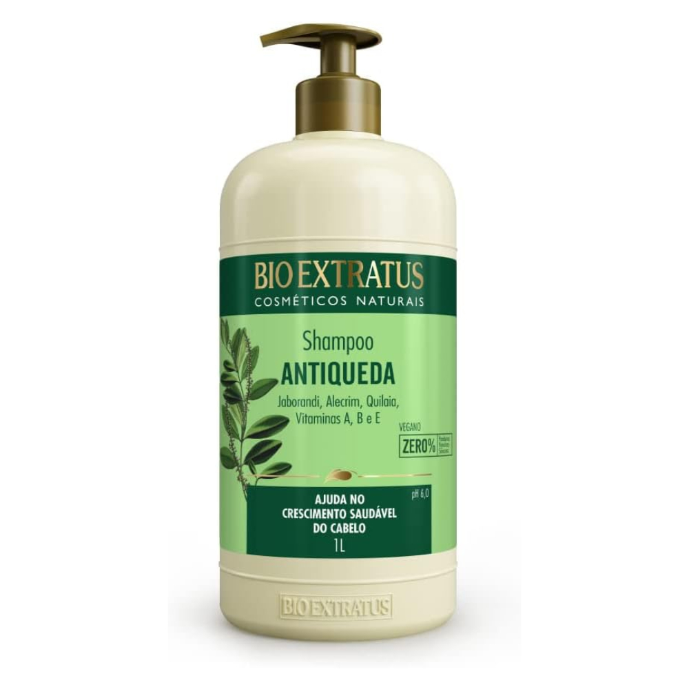 Bio Extratus - Jaborandi Shampoo 1Lt - Tratamento Capilar