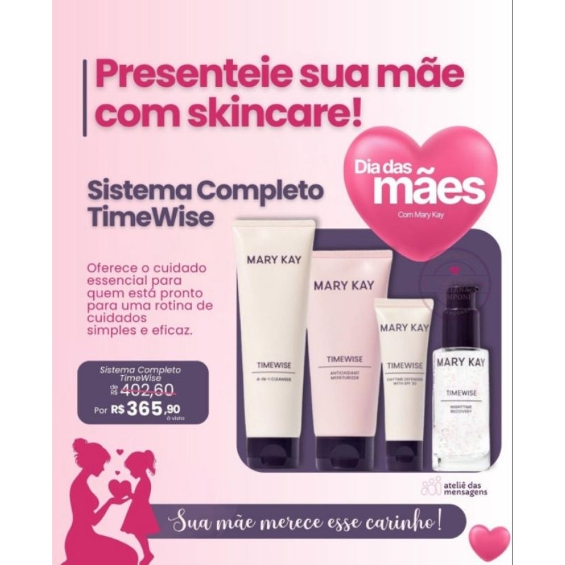 kit completo time Wise Mary Kay original