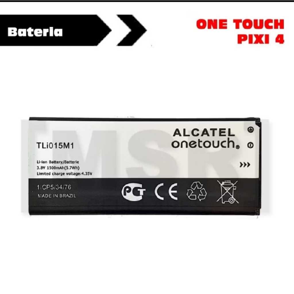 Bataria celular ALCATEL modelo ONE TOUCH PIXI 4