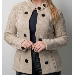 Casaco Feminino Trico Inverno Luxo Cardigan Botões Aberto Lã Elegante Frio Plus Size 20178 em Oferta na Shopee