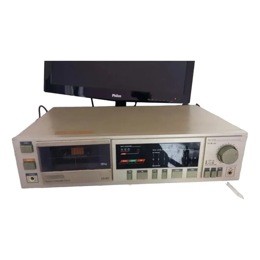 Tape Deck Gradiente Ds-20 Perfeito Funcionamento # (Usado)