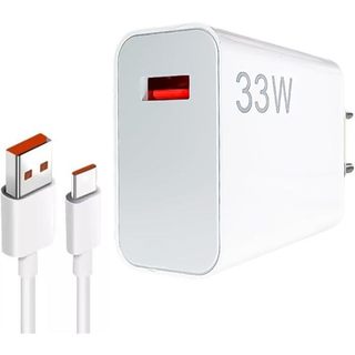 KIT CarCaregador quick charge 33W USB + Cabo Tipo-C Carga Rápida