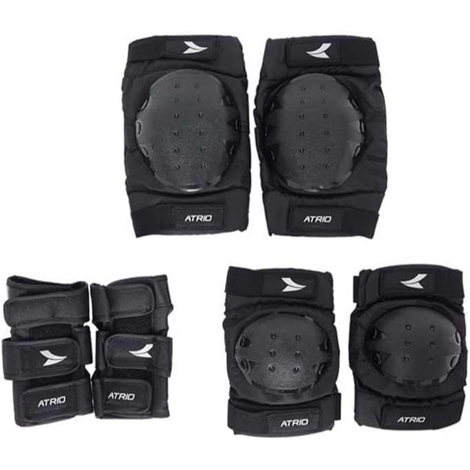 Kit Proteção 6 Peças Joelheira Skate Patins Bike Átrio +14 anos
