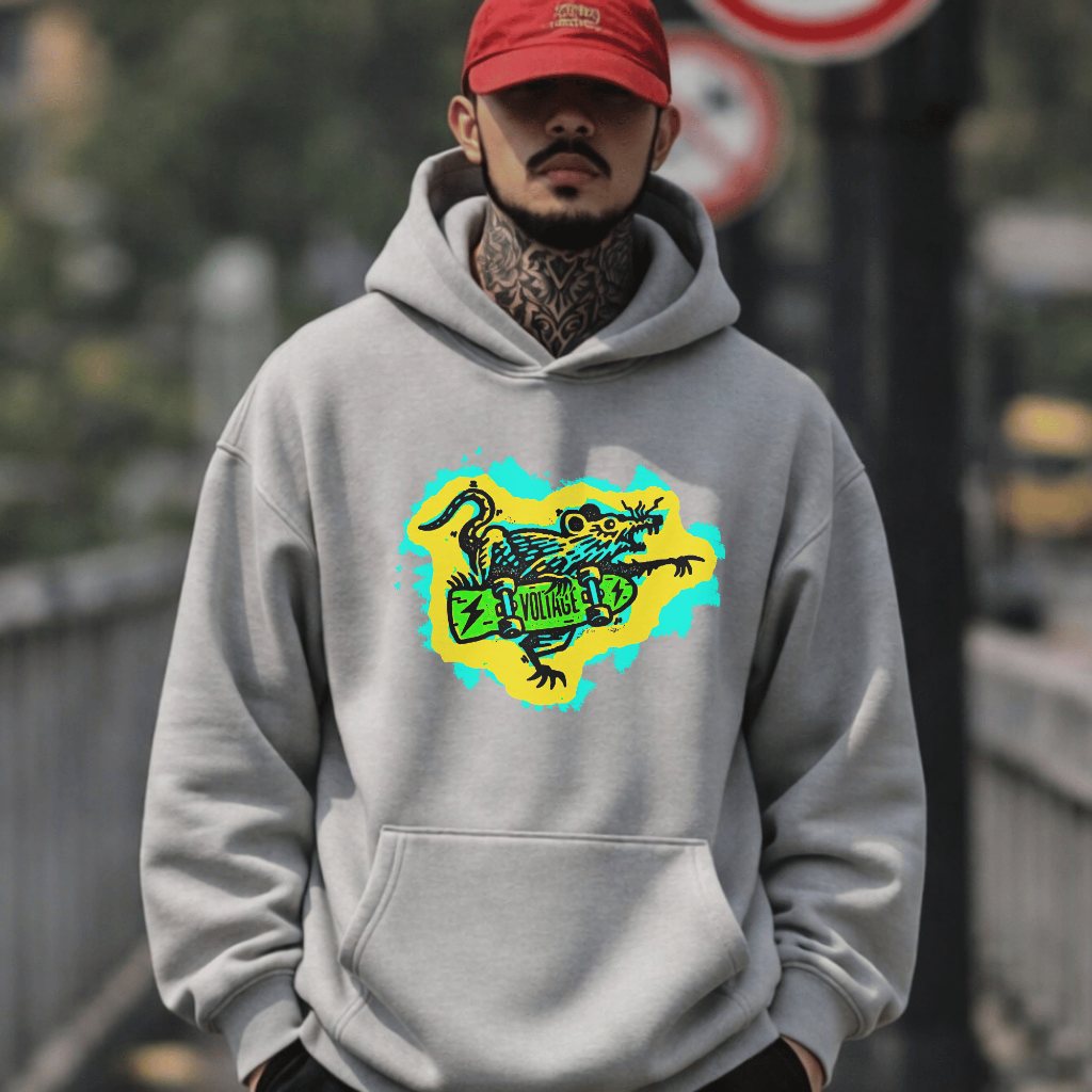 Moletom Estampado Stretwear Canguru Inverno Unisex Frio Algodão Estilosa e Confortavel Premium Cores Variadas Lançamento