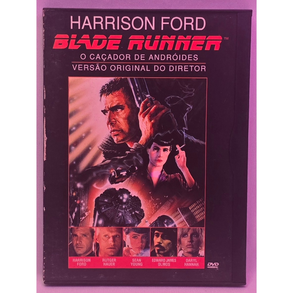 DVD Original Blade Runner - O Caçador de Andróides - Versão Original do Diretor (Snapcase)(ORIGINAL - NACIONAL - USADO )