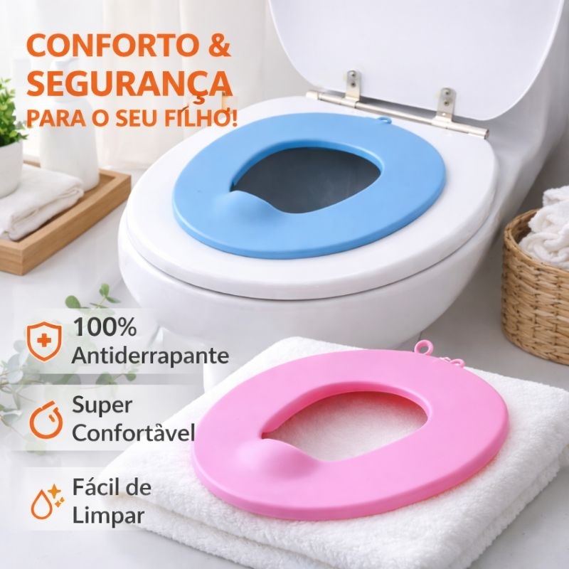Assento Redutor Infantil P/vaso Sanitário Menino / Menina Desfraude.