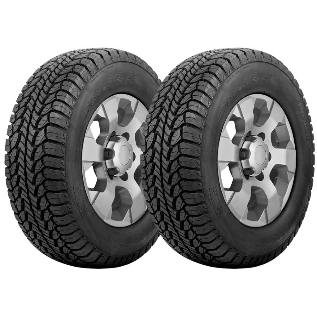 Kit 2 Pneus Aro 16 235/70r16 Continental Barum Bravuris 106t