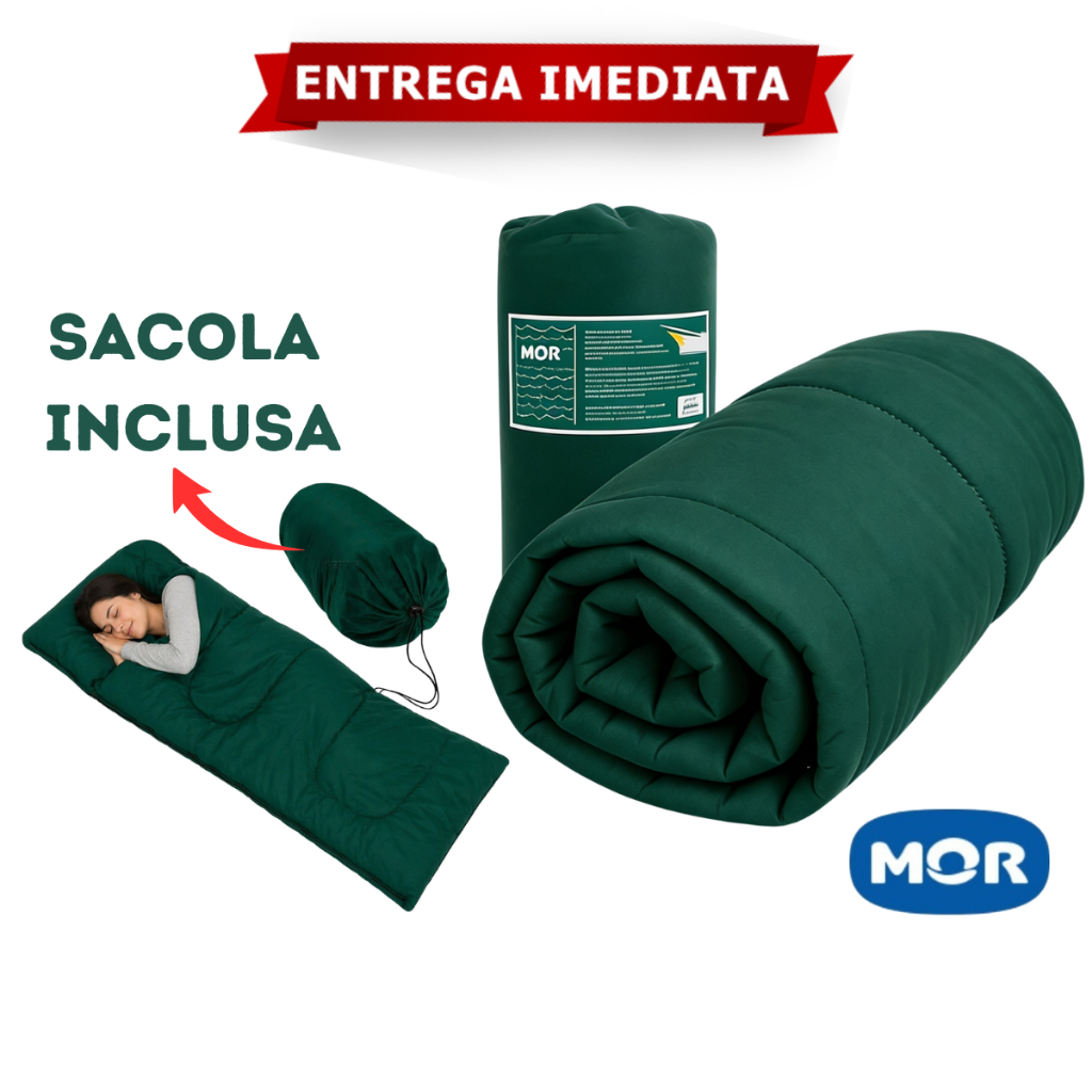 Saco De Dormir Colchonete Para Camping Acampamento