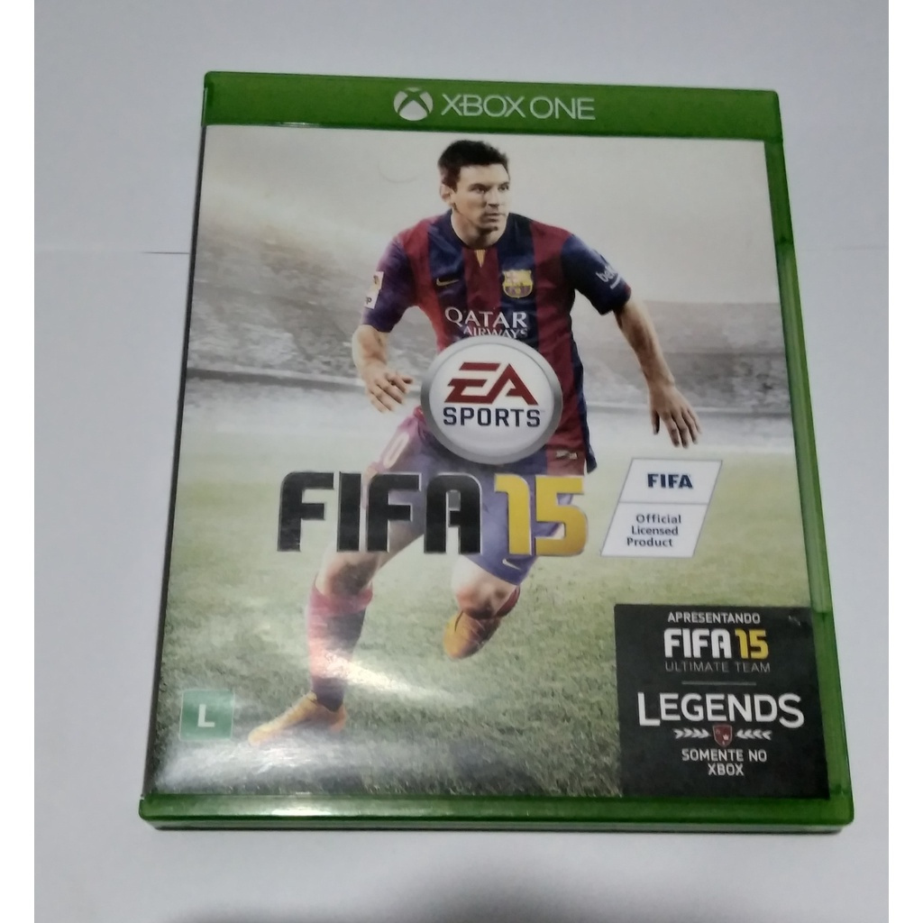 Jogo Fifa 15 Xbox One Mídia Física Original EA Sports Usado - Pronta Entrega - Clássico Futebol XboxOne
