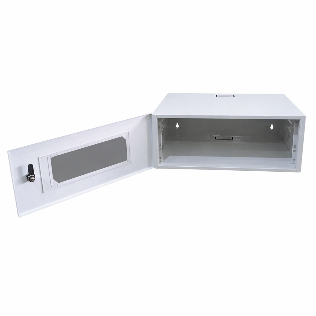 Mini Rack 3u 350mm 19'' Econômico + Bandeja Frontal 250mm - MAX ELETRON - Para CFTV/Servidor/TI e Acessórios Intelbras — imagem 2 de 2